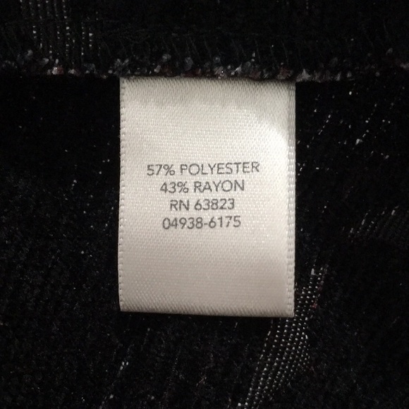 Christopher Banks Burgundy Metallic Paisley Blazer XL - Picture 7 of 9